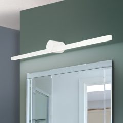   BEAUTY minimál LED fürdőszobai tükörvilágítás , matt fehér, 1820lm