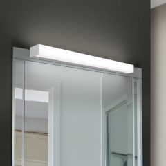   HORIZON modern CCT LED fürdőszobai tükörmegvilágító , króm, 1100lm