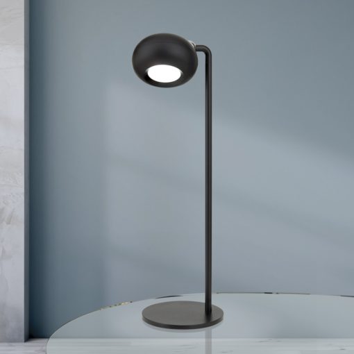 KERBY modern CCT LED asztali lámpa , fekete, 150lm