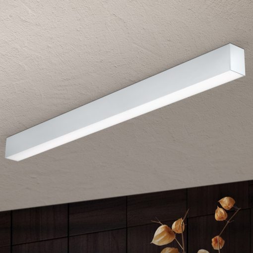 BROOKLYN modern LED függőlámpa , alumínium, 2600lm, szögletes, 114x6 cm ,3000K