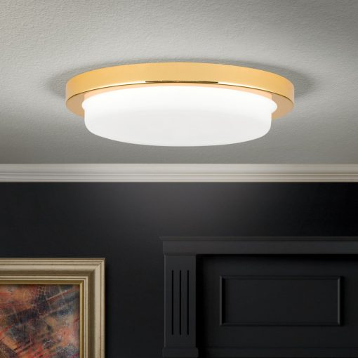 LEROX modern LED mennyezeti lámpa , arany, 1300lm