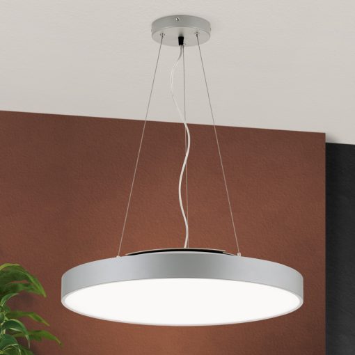 SPACE modern LED mennyezeti lámpa , titán, 6400lm