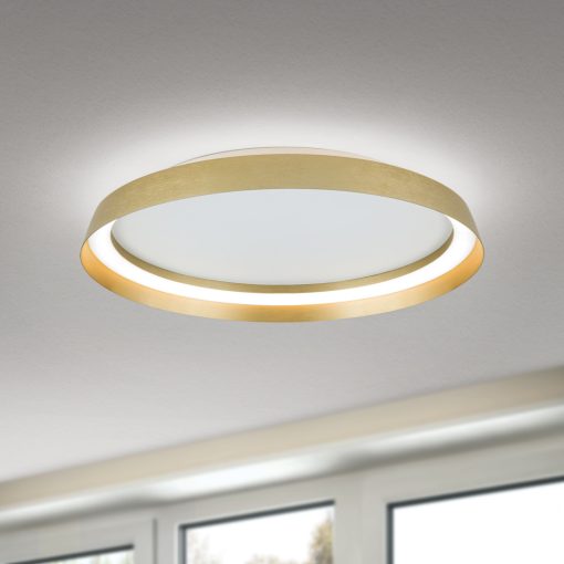 MANTA modern CCT LED mennyezeti lámpa , arany, 2400lm