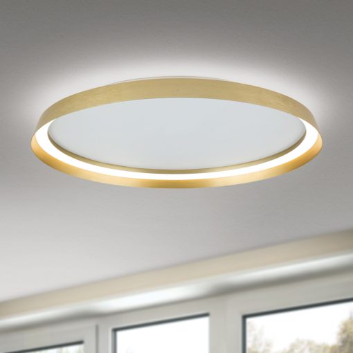 MANTA modern CCT LED mennyezeti lámpa , arany, 2700lm