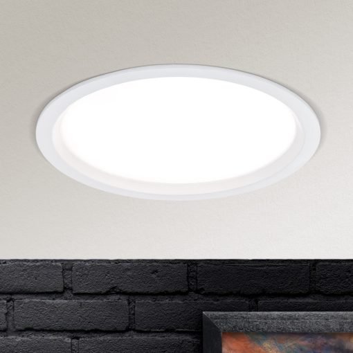 SPOCK modern LED beépíthető spotlámpa , fehér, 1850lm