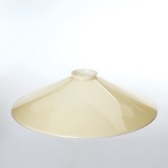 BankLampe Glas, rund, 20cm Durchmesser, grün