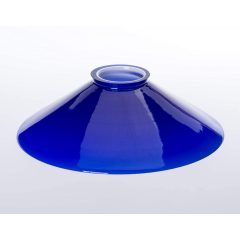 BankLampe Glas, rund, 20cm Durchmesser, grün